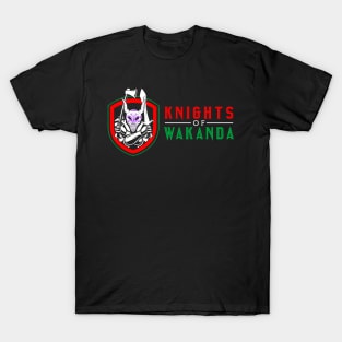 Knights of wakanda horizontal T-Shirt